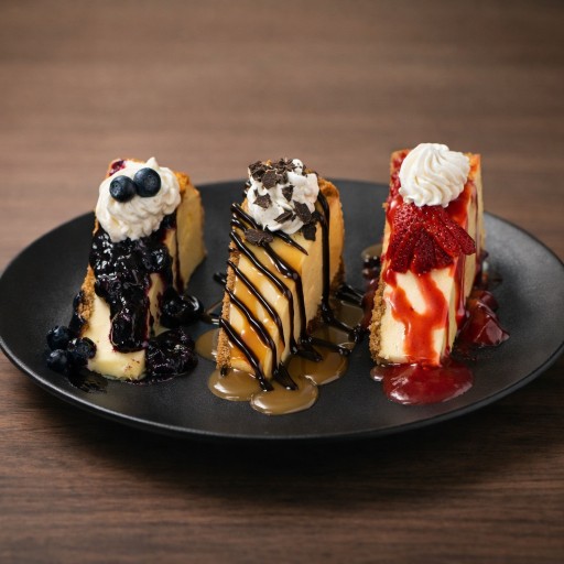 Classic N.Y. Style Cheesecake Flight