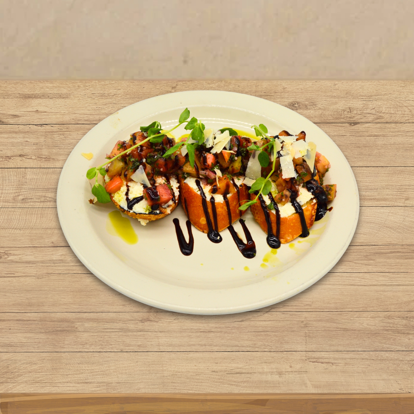 Heirloom Tomato Bruschetta